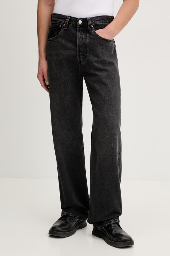 Τζιν παντελόνι Levi's 501® LOOSE μαύρο 0057U
