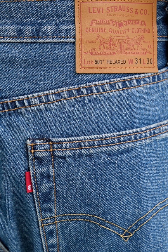Levi's jeansy 501® RELAXED niebieski 0057V
