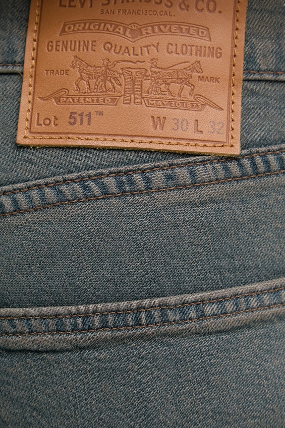 Levi's jeansy 511™ SLIM szary 04511.6353