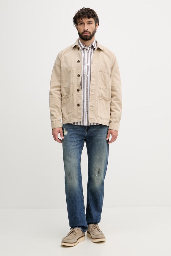 Karl Lagerfeld kavbojke relaxed kroja moške KL-JARED 562850.265509 modra SS26