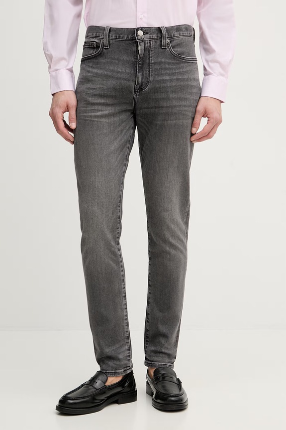 Tommy Hilfiger blugi slim fit pentru bărbați gri MW0MW42315
