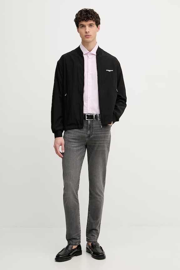 Tommy Hilfiger blugi slim fit pentru bărbați MW0MW42315 gri SS26