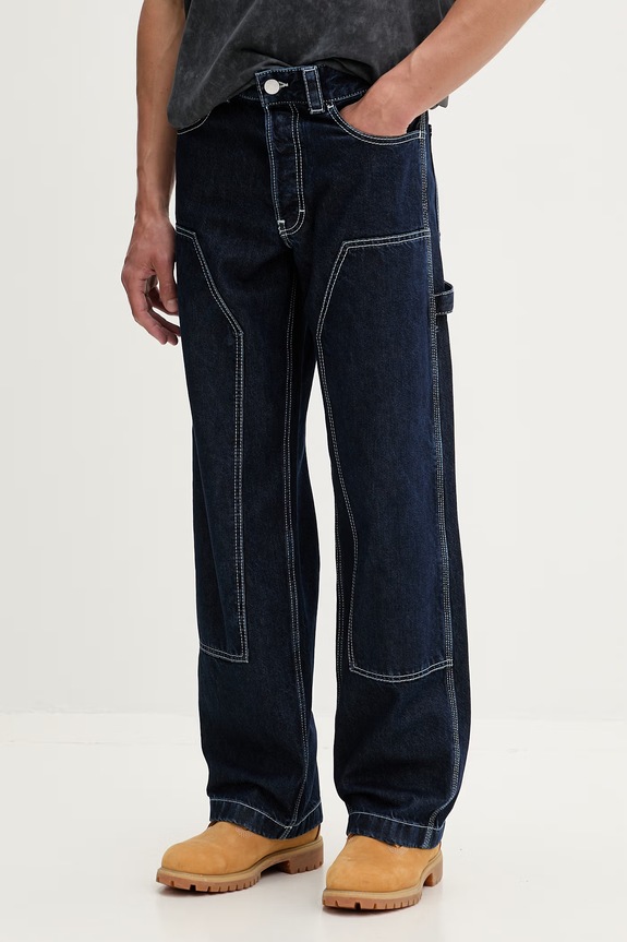 Tommy Jeans jeansy relaxed fit męskie granatowy DM0DM22482