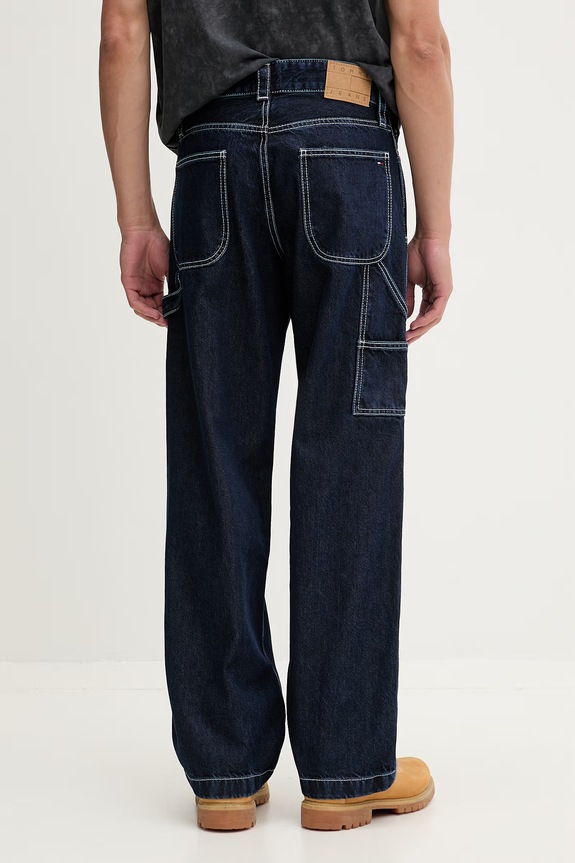 Odzież Tommy Jeans jeansy relaxed fit męskie DM0DM22482 granatowy
