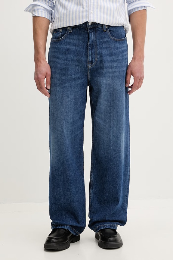 Tommy Jeans jeansy relaxed fit męskie granatowy DM0DM22920
