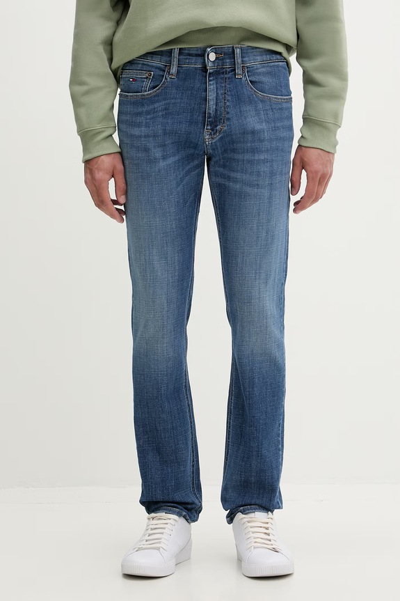 Tommy Jeans jeansy slim fit męskie niebieski DM0DM22960