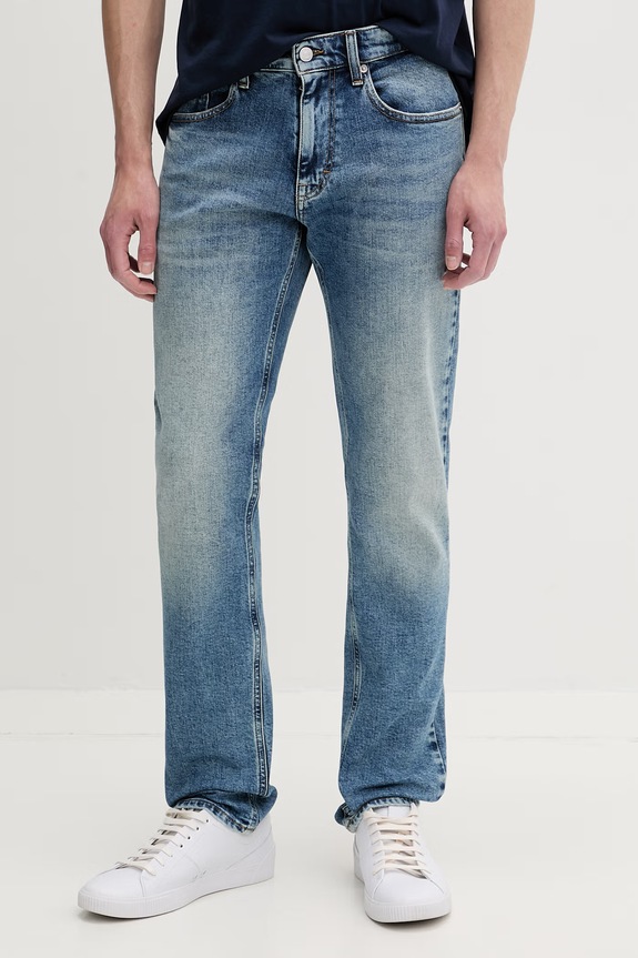 Tommy Jeans jeansy slim fit męskie niebieski DM0DM22966