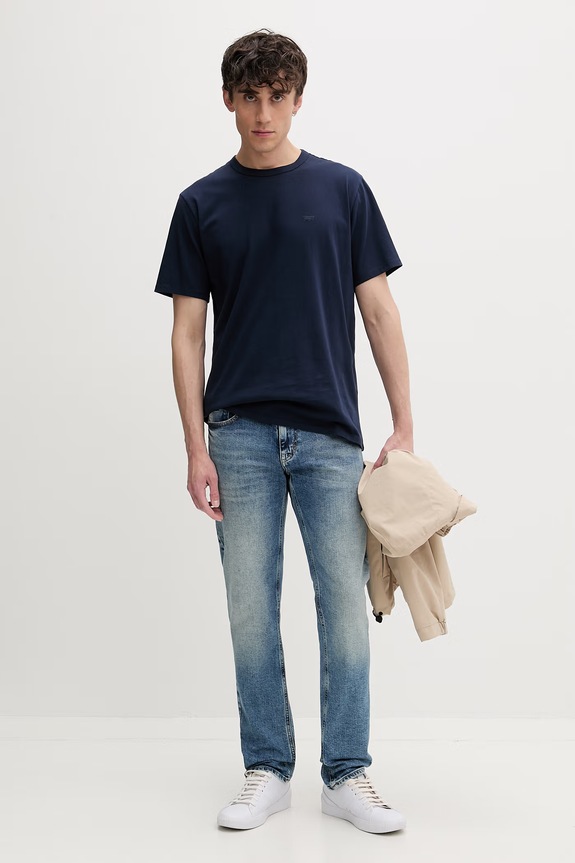 Tommy Jeans jeansy slim fit męskie DM0DM22966 niebieski SS26