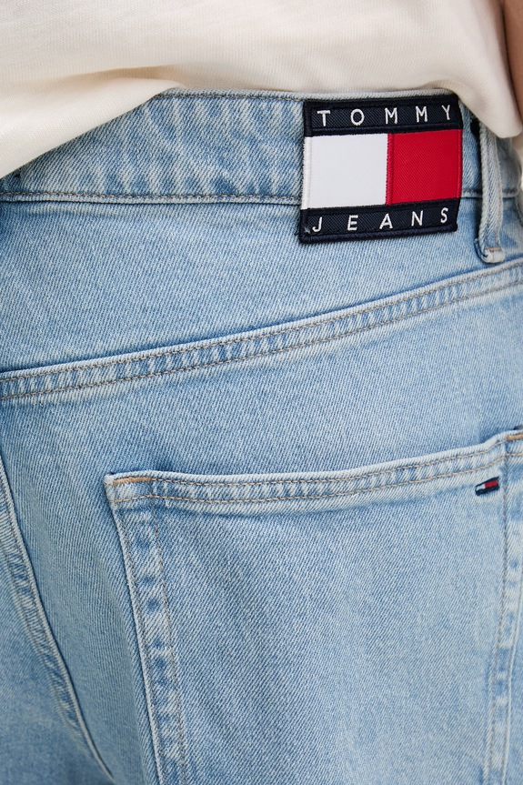 Tommy Jeans jeansy wide leg męskie DM0DM23048 niebieski