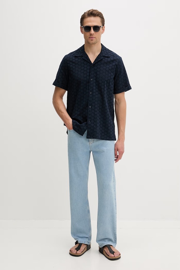 Tommy Jeans jeansy regular męskie DM0DM23060 niebieski SS26
