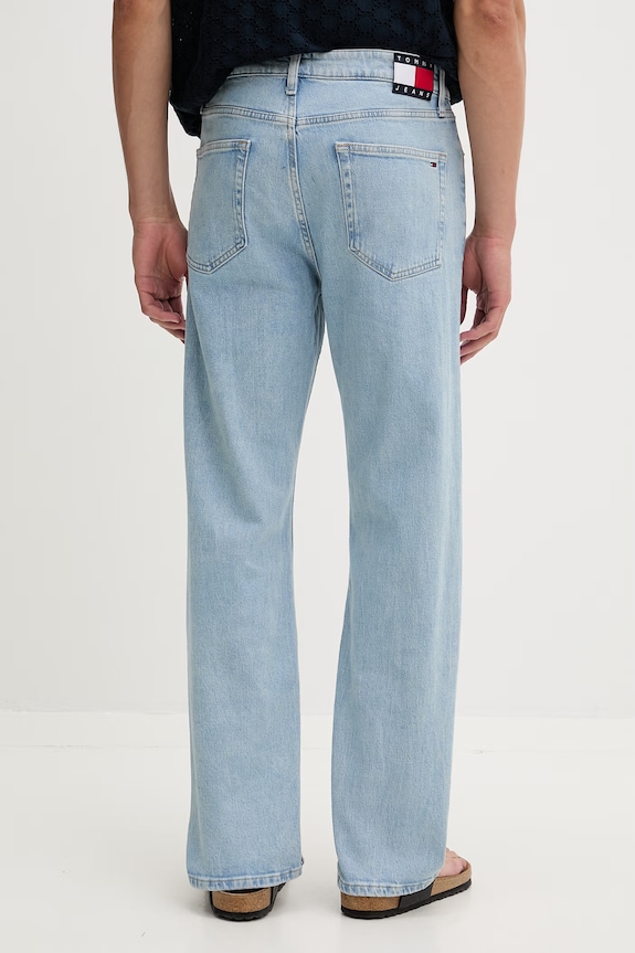 Odzież Tommy Jeans jeansy regular męskie DM0DM23060 niebieski