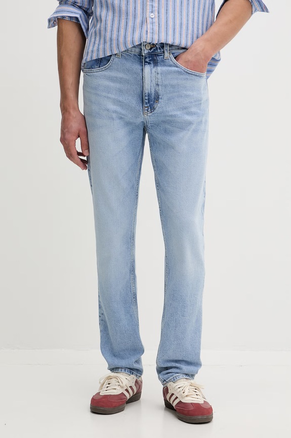 Tommy Jeans jeansy slim fit męskie niebieski DM0DM23064