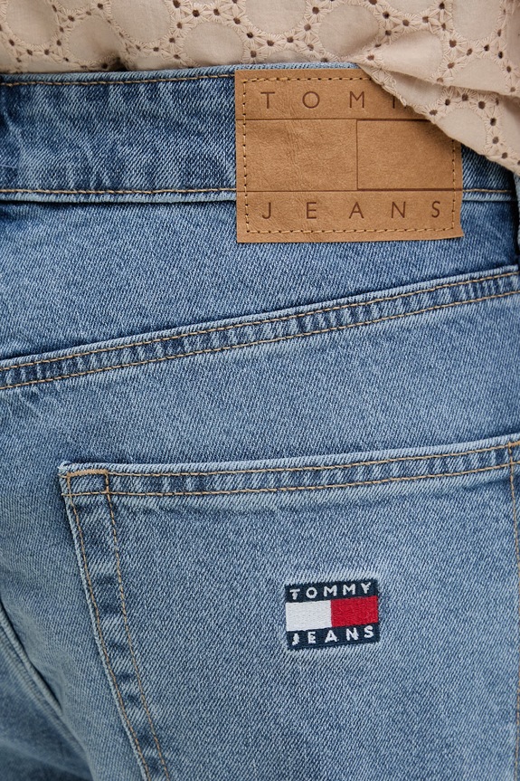 Tommy Jeans jeansy regularne męskie niebieski DM0DM23305