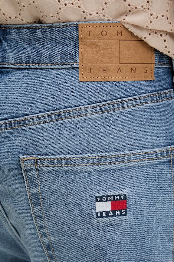 Tommy Jeans jeansy regularne męskie niebieski DM0DM23305