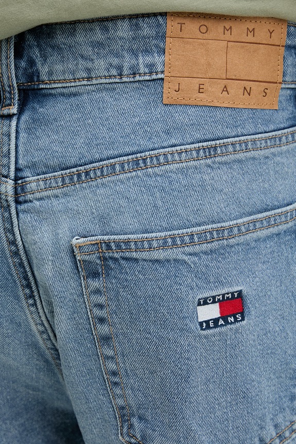 Tommy Jeans jeansy relaxed fit męskie niebieski DM0DM23372