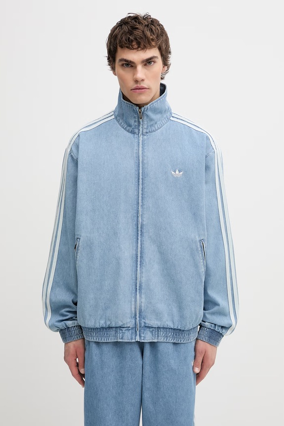 adidas Originals straight jeans Men's blue KX1195