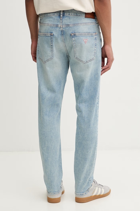 Odzież Guess Jeans jeansy slim fit męskie M6GA1C.D0024 niebieski
