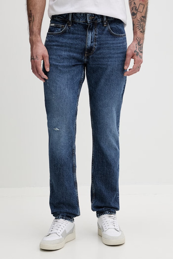 Guess Jeans kavbojke slim fit kroja moške modra M6GA1C.D5M5C