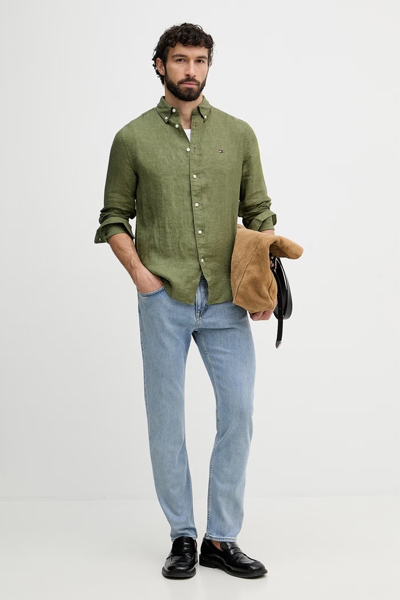 BOSS Orange slim fit Ανδρικό 50556871 μπλε SS26