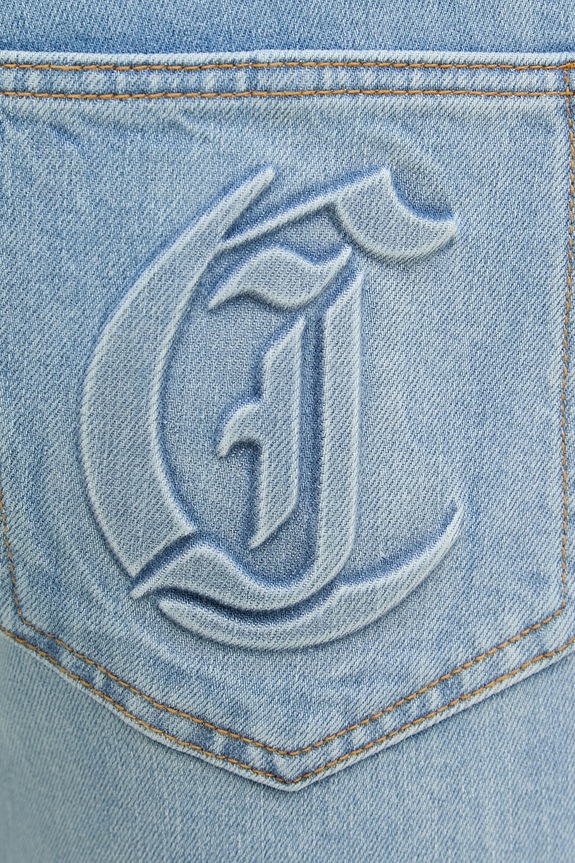 Just Cavalli jeansy slim fit męskie niebieski 80OAB5S0.CDWCF