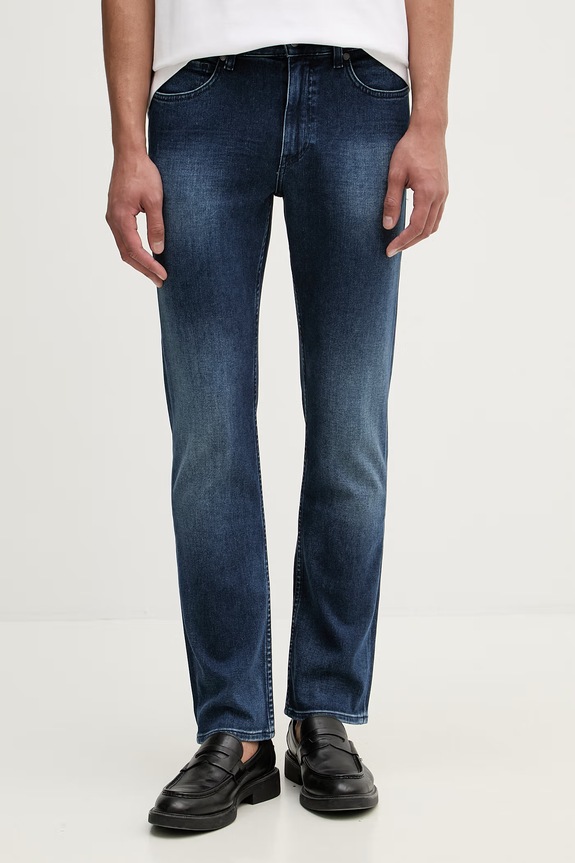BOSS slim fit traperice za muškarce Delaware mornarsko plava 50557490