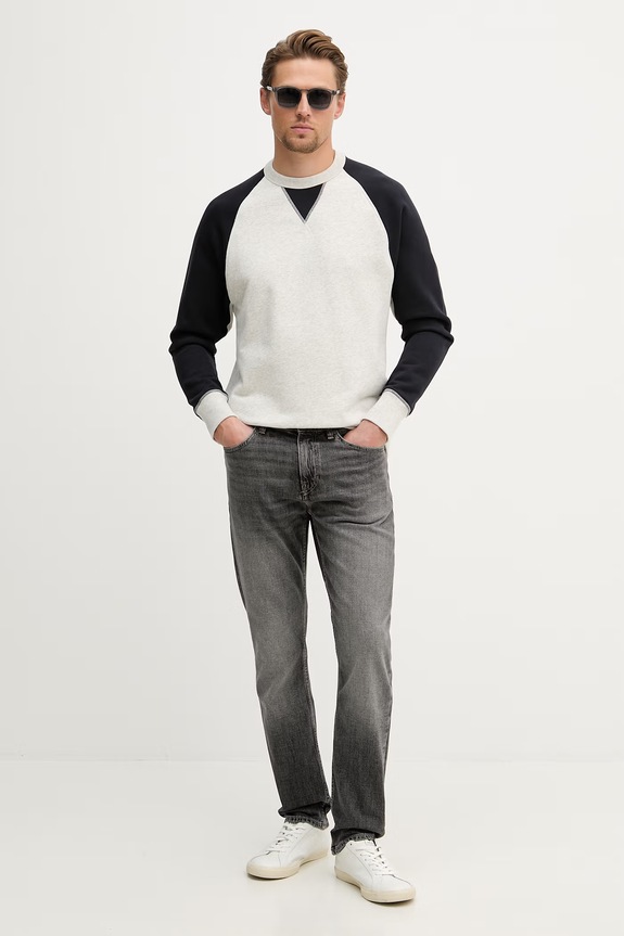 BOSS farmernadrág férfi Delaware 50557508 fekete SS26