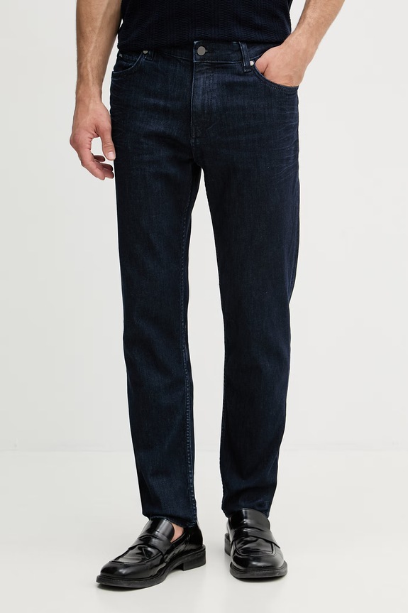 BOSS regularne traperice za muškarce Re.Maine mornarsko plava 50557525