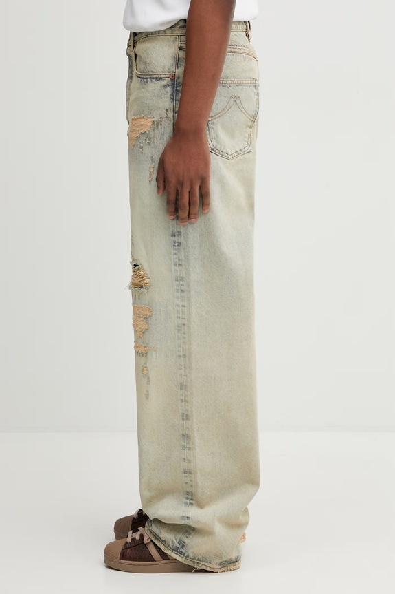 Τζιν παντελόνι Kenzo Pants FG55DP4246Q8 μπλε SS26
