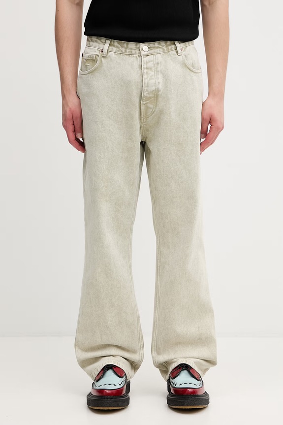 Filling Pieces Denim Pants męskie zielony 412650500136.302
