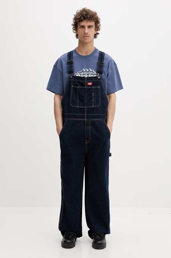 Dickies rifle na traky rifľové pánske DK0A88EERIN1 tmavomodrá SS26