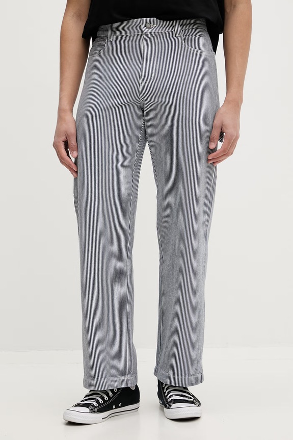 Dickies spodnie straight męskie bawełniane granatowy DK0A88K8RI21
