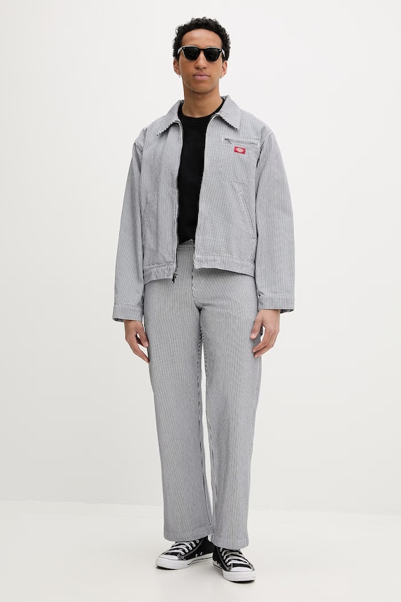 Dickies spodnie straight męskie bawełniane DK0A88K8RI21 granatowy SS26