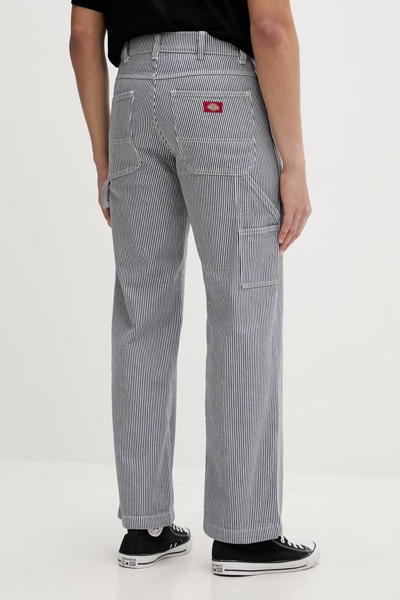 Odzież Dickies spodnie straight męskie bawełniane DK0A88K8RI21 granatowy
