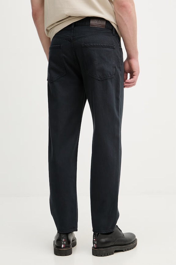 Odzież Armani Exchange jeansy loose męskie XM000075.AF24874 granatowy