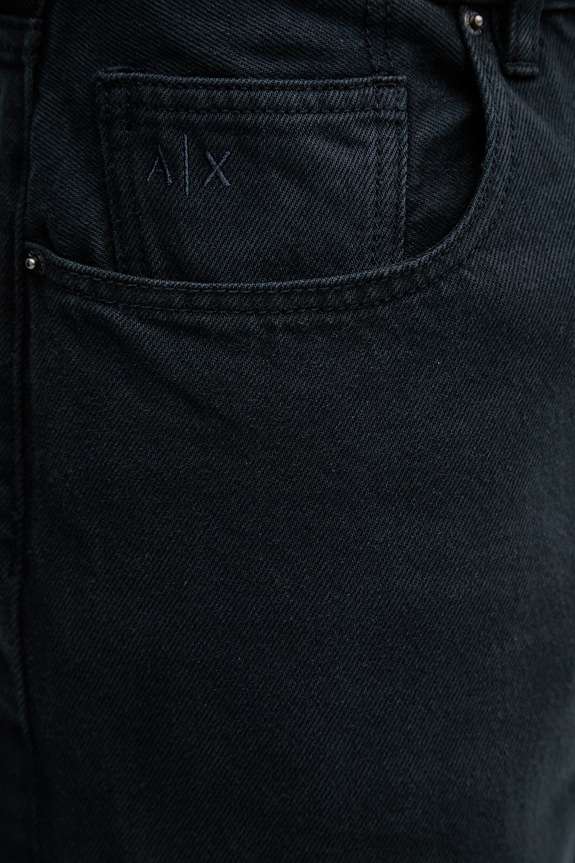 Armani Exchange jeansy loose męskie granatowy XM000075.AF24874