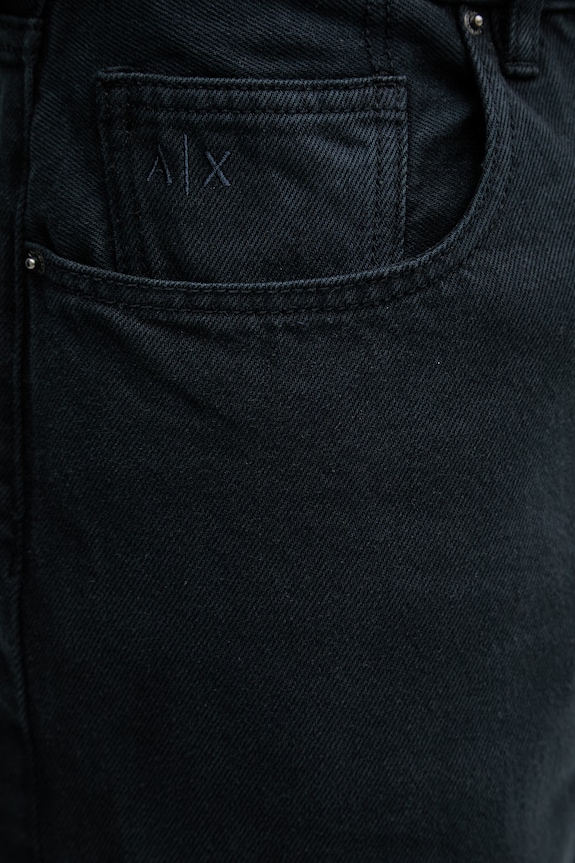 Armani Exchange jeansy loose męskie granatowy XM000075.AF24874
