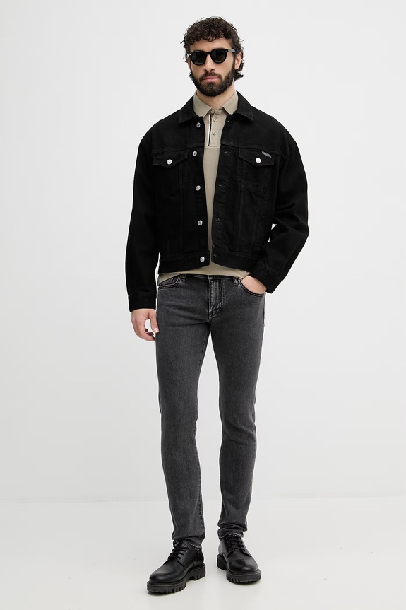 Armani Exchange Дънки скини мъжки XM001512.AF22558 сив SS26