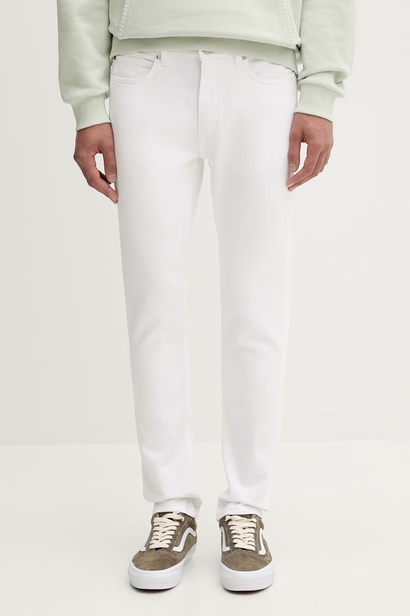 HUGO jeansy extra slim męskie HUGO 734 biały 50556044