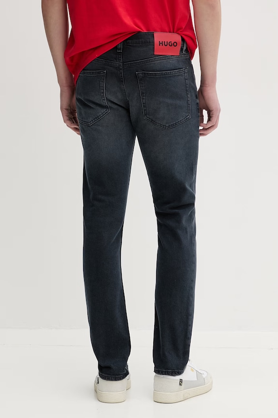 Abbigliamento HUGO slim fit da uomo HUGO 734 50556055 blu navy