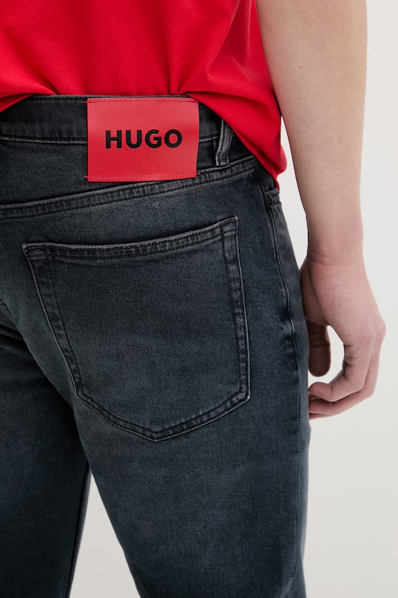 HUGO slim fit da uomo HUGO 734 blu navy 50556055