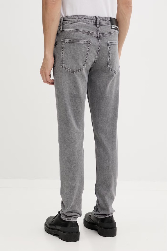 Îmbrăcăminte Karl Lagerfeld Jeans blugi slim fit pentru bărbați B2M10104 gri