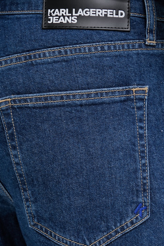 Karl Lagerfeld Jeans kavbojke slim fit kroja moške mornarsko modra B2M10105
