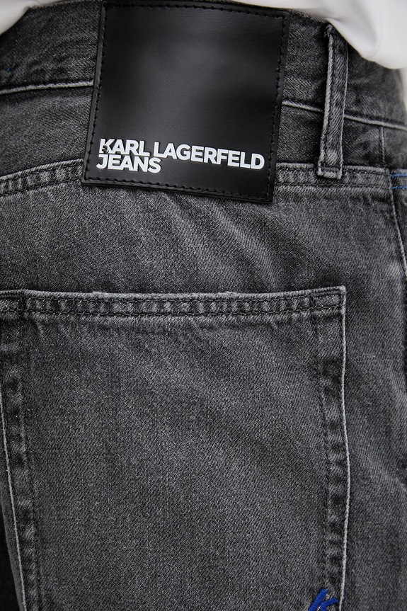 Karl Lagerfeld Jeans rifle relaxed fit pánske sivá B2M10116