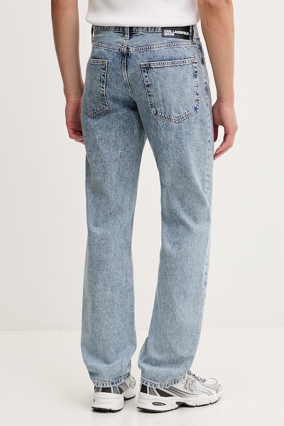 Oblečenie Karl Lagerfeld Jeans rifle rovné pánske B2M10136 modrá