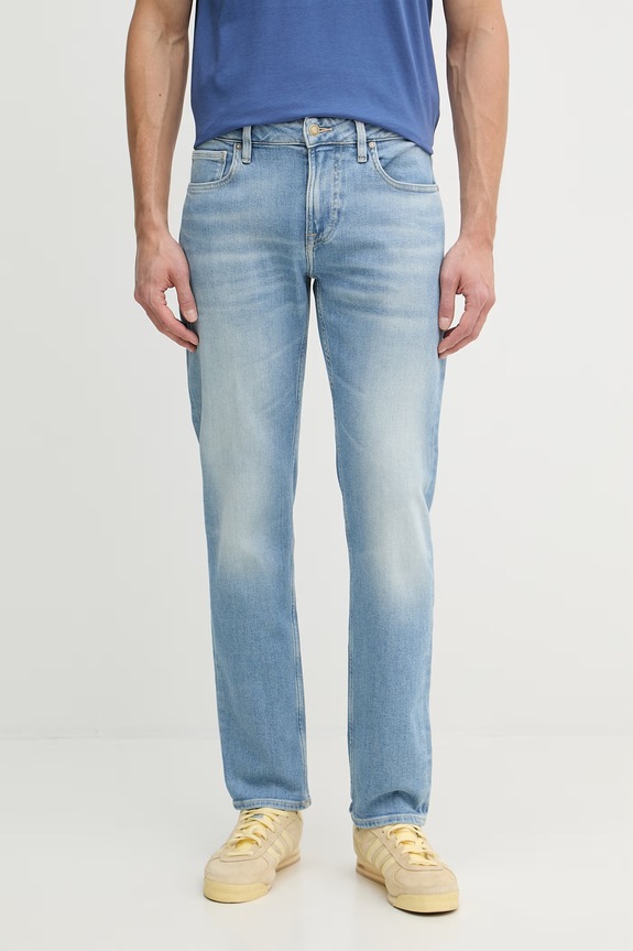 Guess rifle slim fit pánske ANGELS modrá M2YAN2.D4Q43