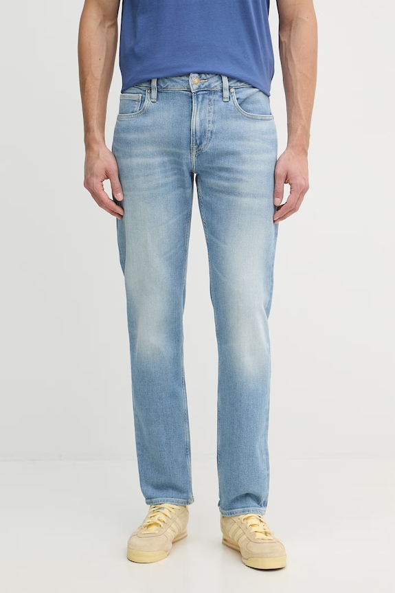 Guess rifle slim fit pánske ANGELS modrá M2YAN2.D4Q43