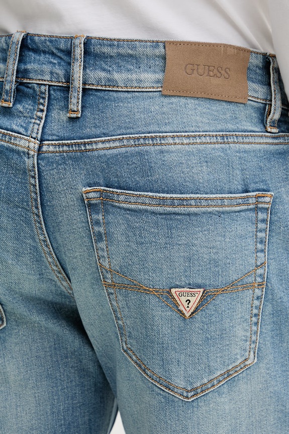 Guess κανονικά Ανδρικά MASON μπλε M6GAR7.D0866