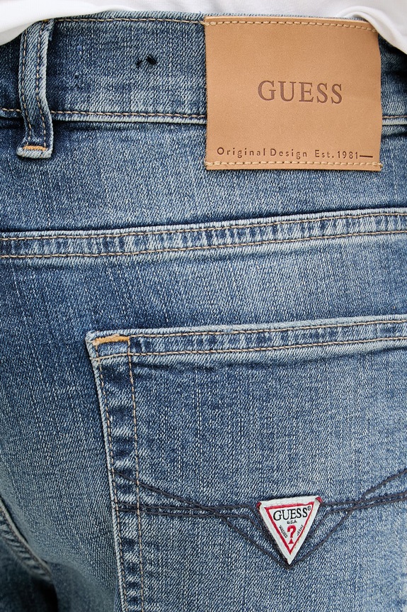 Guess relaxed fit traperice za muškarce DAMON plava M6GA82.D0776