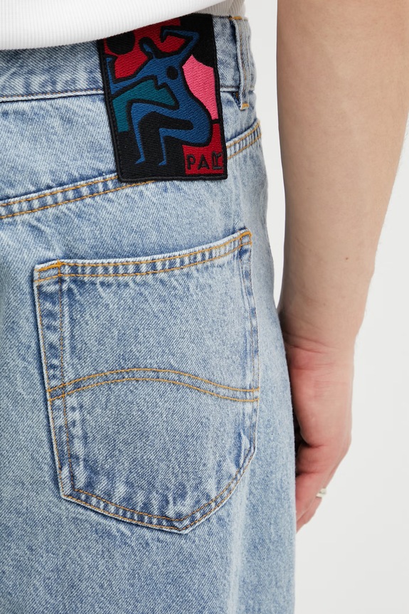 By Parra blugi regular pentru bărbați albastru 55240
