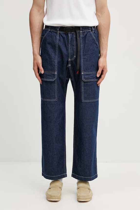 Gramicci DENIM EQT PANT loose jeans Men's navy G6SM.P088.